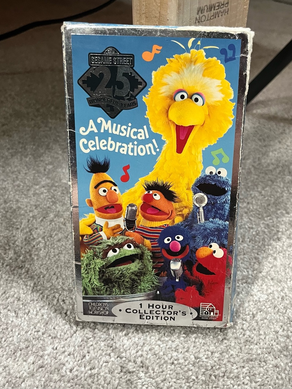 Sesame Street 25 Wonderful Years A Musical Celebration (VHS 1993) Collector’s Ed